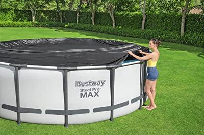 Bestway | Afdekzeil PVC Flowclear Ø 549 cm - thumbnail