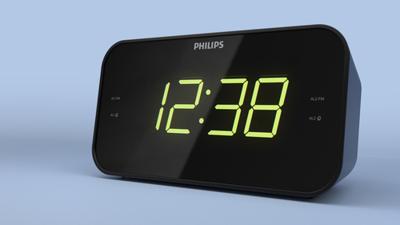 Philips TAR3306/12 Wekker radio Zwart - thumbnail