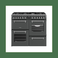 Stoves Richmond 100 DF, Antraciet - thumbnail