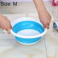 Thuis draagbare milieu siliconen reizen vouwen wastafel maat: M - thumbnail