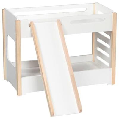 Goki houten poppenstapelbed met glijbaan Goki houten poppenstapelbed met glijbaan