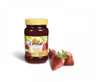 Cereal Fruitbeleg aardbei suikervrij 270 Gram