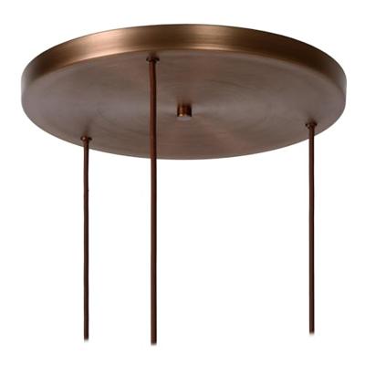 Lucide TOLEDO - Hanglamp - 3xE27 - Amber