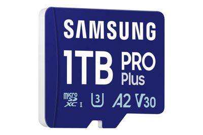 Samsung Pro Plus microSDXC 1TB + SD-adapter Micro SD-kaart Blauw