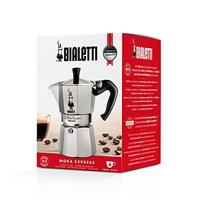 Percolator Bialetti Moka Express Aluminium Zilverkleurig - thumbnail
