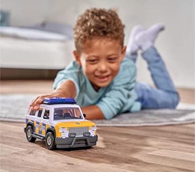 Simba Brandweerman sam politieauto met speelfiguur - thumbnail
