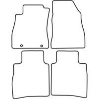 Automatten passend voor Nissan Pulsar 2014- TMNI539 - thumbnail