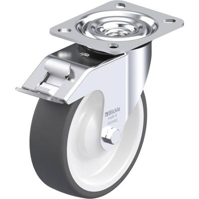 Blickle L-POTH 125KA-FI Zwenkwiel met rem Wieldiameter: 125 mm Draagvermogen (max.): 250 kg 1 stuk(s)