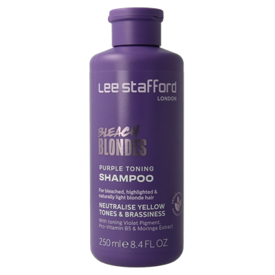 Lee Stafford Bleach blondes purple toning shampoo 250 Milliliter