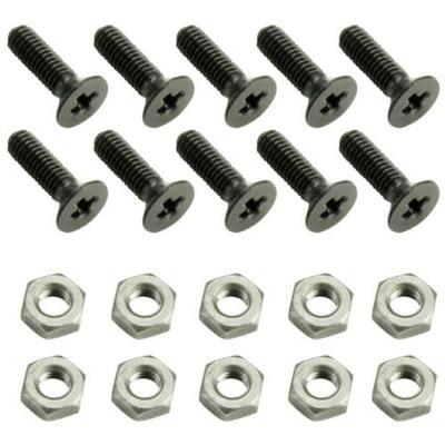 Adam Hall M3x10mm boutje met moer (10 stuks) Adam Hall M3x10mm boutje met moer (10 stuks)