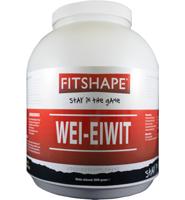 Fitshape Wei eiwit vanille 2 Kilogram - thumbnail