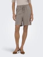 Only Onlsiesta Mw Pull-up Lin Bl Shorts Noos 15333032 Korte Broeken 5014880 Walnut - thumbnail