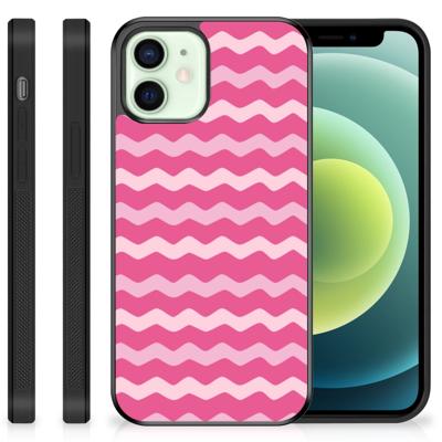 iPhone 12 Mini Bumper Case Waves Pink iPhone 12 Mini Bumper Case Waves Pink