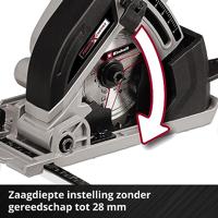Einhell Power X-Change TE-CS 18/89 Li - Solo Mini-handcirkelzaag Zonder accu, Incl. doorslijpschijf 18 V - thumbnail