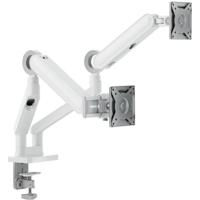 Alogic Glide flexibele monitor arm duo - White - thumbnail