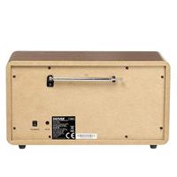 Denver DAB-36 Radio DAB+ Bluetooth, AUX, DAB+, FM Behuizing van echt hout, Wekfunctie Hout - thumbnail