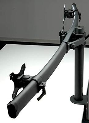 VALUE Drievoudige LCD-arm, tafelmontage, zwart