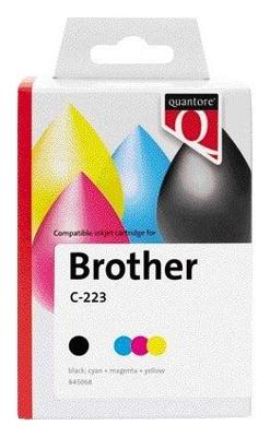 Inktcartridge quantore brother lc-223 zw +3 kl Inktcartridge quantore brother lc-223 zw +3 kl