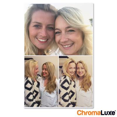 Foto op aluminium afdrukken - Wit (ChromaLuxe) - 20 x 30 cm
