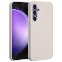 Accezz Liquid Silicone Backcover met MagSafe voor Samsung Galaxy S23 FE Telefoonhoesje Grijs - thumbnail