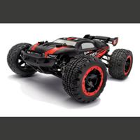 Blackzon Groen Brushless 1:16 RC auto Elektro Monstertruck 4WD 2,4 GHz Incl. accu en lader, Met lichteffect - thumbnail