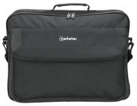 Manhattan Notebooktasche für bis 17,3, vollständig aufzuklappen,gepolstertert, Staufächer Laptoptas Geschikt voor max. (laptop): 43,9 cm (17,3) Zwart - thumbnail
