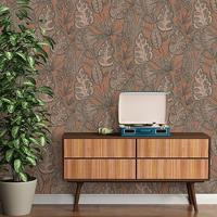 Livingwalls Famous Garden - Roze - Planten - 393462 - thumbnail