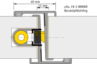 Alprokon Ferno-Tec uitvoering 19-1/40 - 2450mm v/Nemef 600-U20/KV DIN-L - thumbnail