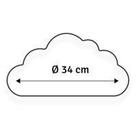 Vaessen Creative • metalen frame wolk 32cm 3mm - thumbnail