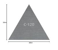 Wolfcraft Hecht-stramienen | SiC | K120 | 290 x 250mm | 3 stuks - 3162000 - thumbnail