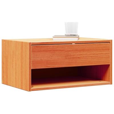 Nachtkastje 2 pcs Wasbruin 50 x 32,5 x 24 cm Massief grenenhout