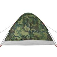 VidaXL Koepeltent 4-persoons waterdicht camouflage - thumbnail