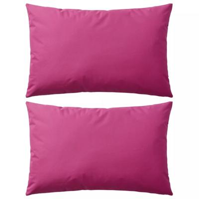 VidaXL Buitenkussens 60x40 cm roze 2 st VidaXL Buitenkussens 60x40 cm roze 2 st