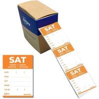 Etiket Avery HACCP zaterdag-oranje 40x56mm 500st - thumbnail