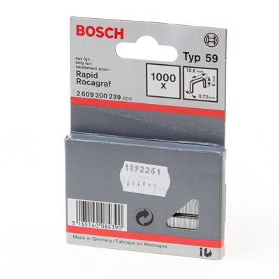 Bosch Accessoires Niet met fijne draad type 59 10,6 x 0,72 x 6 mm 1000st - 2609200239