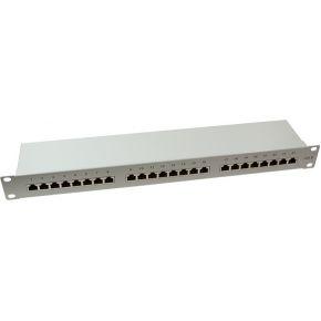 LogiLink NP0053 24 poorten Patchpaneel 483 mm (19) CAT 6 1 HE LogiLink NP0053 24 poorten Patchpaneel 483 mm (19) CAT 6 1 HE