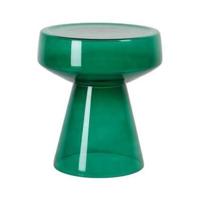Light & Living Bijzettafel 'Dakwa' Glas, 37cm, kleur Groen - thumbnail