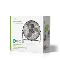 Nedis fnfl10ccr30 vloerventilator diameter 30 cm 3 snelheden chroom - thumbnail