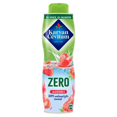 Karvan Cévitam siroop, fles van 60 cl, 0% suiker, aardbei