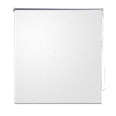 VidaXL Rolgordijn verduisterend 164,4 x 175 cm stofbreedte 160 cm wit