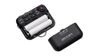 Zoom F2-BT recorder met dasspeldmicrofoon