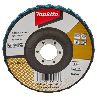 Makita Accessoires Lamellen conditioneringschijf 125mm fijn - B-40814 - B-40814
