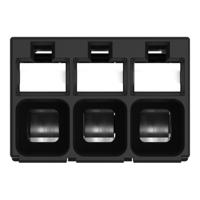 WAGO 2086-1103 Printklem 1.50 mm² Aantal polen 3 Zwart 1 stuk(s) - thumbnail