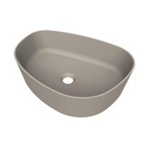 Arcqua Rocker Opbouw Waskom Organisch R 50x37 Mat Klei Arcqua - thumbnail