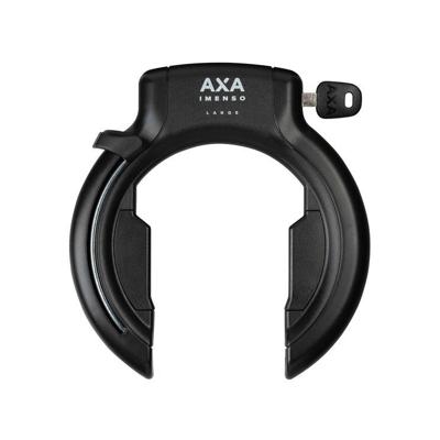 Axa Ringslot imenso large retractable - zwart Axa Ringslot imenso large retractable - zwart