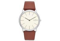 Horlogeband Skagen SKW6083 Leder Cognac 22mm - thumbnail