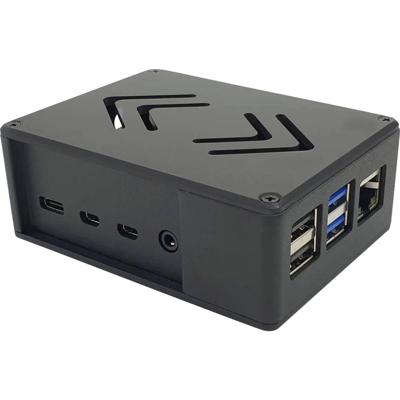 Radxa RDX-4C+-EcoPiProHP-Fan SBC-behuizing Geschikt voor serie: Radxa Radxa RDX-4C+-EcoPiProHP-Fan SBC-behuizing Geschikt voor serie: Radxa