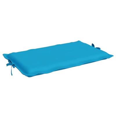 VidaXL Ligbedkussen 186x58x3 cm oxford stof blauw
