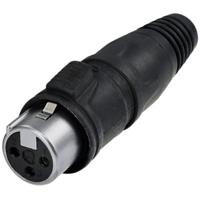 Rean AV RCX3F-Z-000-1 XLR-connector Bus, recht Aantal polen: 3 1 stuk(s) - thumbnail