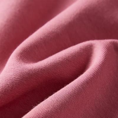 Kindertrui fluweel patchwork 92 frambozenkleur